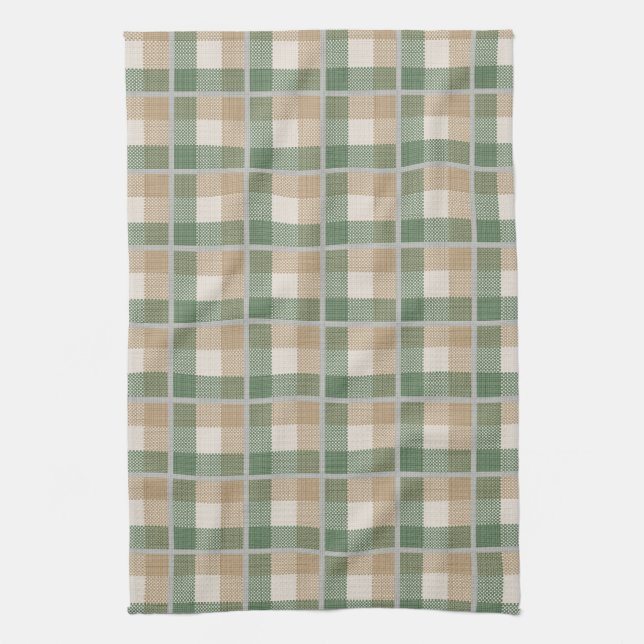 Tartan Tea Towel (Vertical)