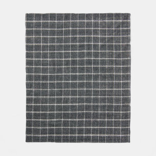 tartan texture fleece blanket