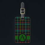 Tartan Twist Luggage Tag<br><div class="desc">Plaid on the front.  Label on the back.  Add your name,  address and phone number.  You can be sure that no one else on the plane will have this tag... unique!</div>