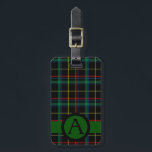 Tartan Twist Luggage Tag<br><div class="desc">Plaid on the front.  Label on the back.  Add your name,  address and phone number.  You can be sure that no one else on the plane will have this tag... unique!</div>