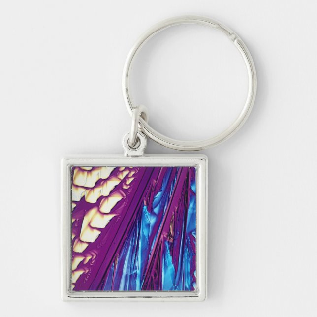 Tartaric Acid Crystals Key Ring (Front)