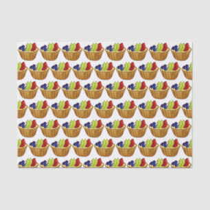 Tarte aux Fruits Fruit Tart Pie French Pastry Tissue Paper