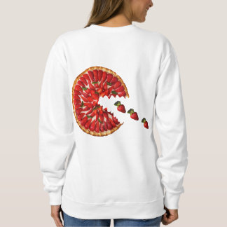tarte sablée à la fraise sweatshirt