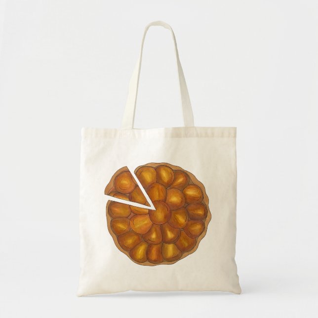 Tarte Tatin French Apple Fruit Tart Pie Pastry Tote Bag (Front)