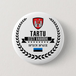 Tartu 6 Cm Round Badge