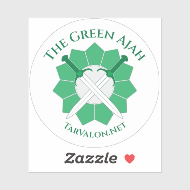 TarValon.Net Simplified Green Vinyl Sticker (Sheet)