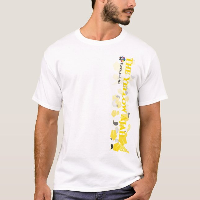 TarValon.Net Yellow Scattered Pennants T-shirt (Front)