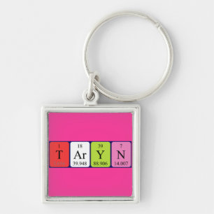 Taryn periodic table name keyring