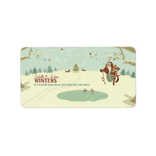 Tarzan Santa Label
