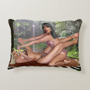 TARZANA BODY SCISSORS #1 DECORATIVE CUSHION