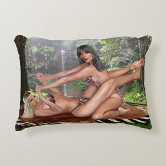 TARZANA BODY SCISSORS #1 DECORATIVE CUSHION