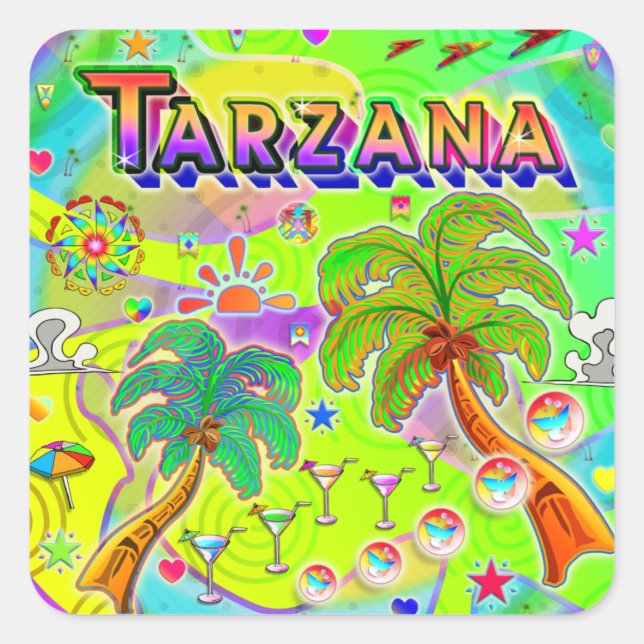 Tarzana Mind Focus Sticker (Front)