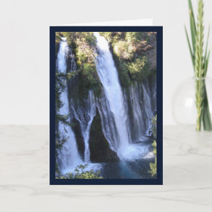 Tarzan's Waterfall- Song of Sol. 8:7 Greeting Card