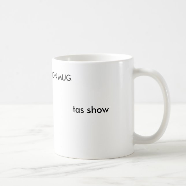 tas show, tas , LIMITED EDITION MUG (Right)