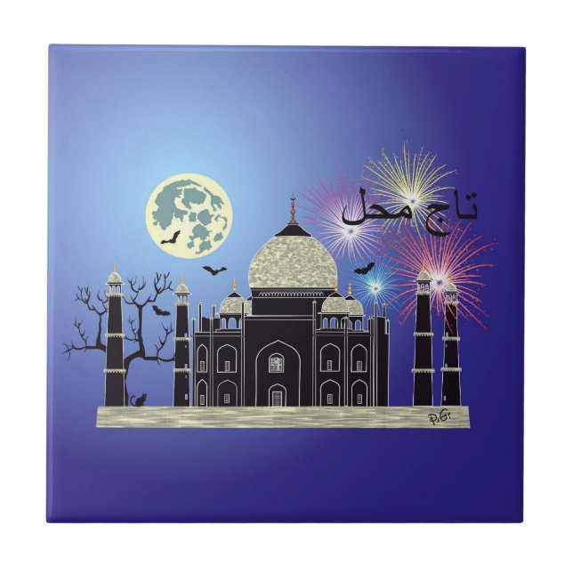 Tasch Mahal India Fliese 2 Tile (Front)