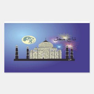 Tasch Mahal India Sticker 3