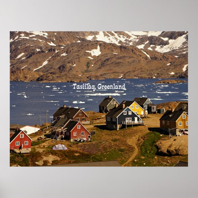 Tasiilaq, Greenland  Poster (Front)