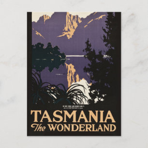 Tasmania, Australia,  Postcard