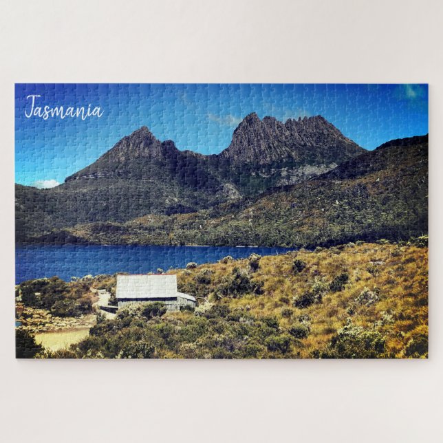 tasmania cradle mountain hut jigsaw puzzle (Horizontal)