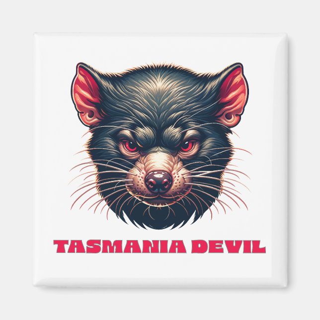 Tasmania Devil Australia Magnet (Front)