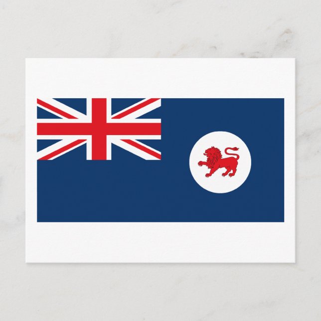 Tasmania Flag Postcard (Front)