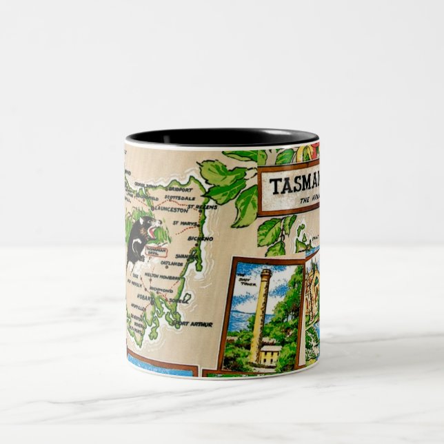 Tasmania Holiday Island Mug (Center)