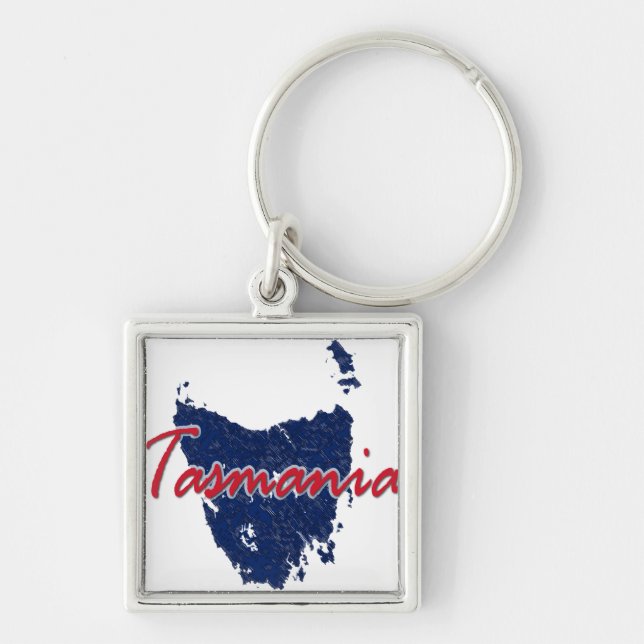 Tasmania Key Ring (Front)