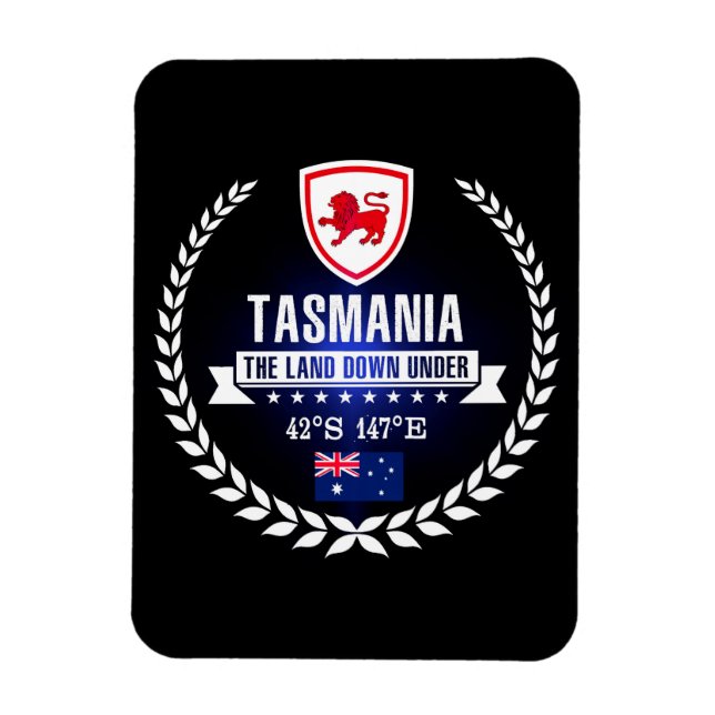 Tasmania Magnet (Vertical)