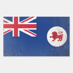 Tasmania Rectangular Sticker