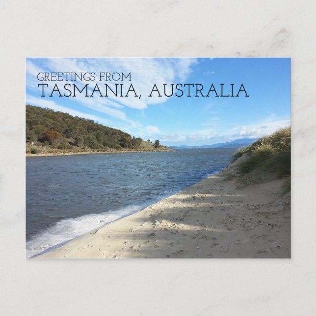 Tasmania River Postcard (Front)