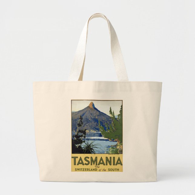 Tasmania ~ Switzerland of the South Large Tote Bag (Front)