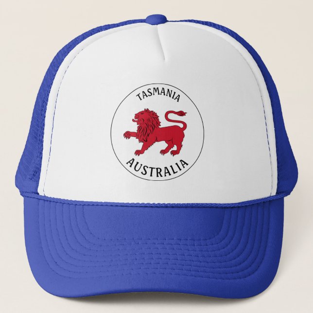 Tasmanian Badge (Australia) Trucker Hat (Front)