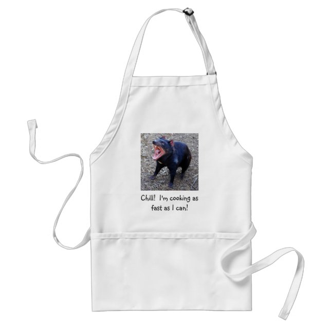 Tasmanian Devil Apron (Front)