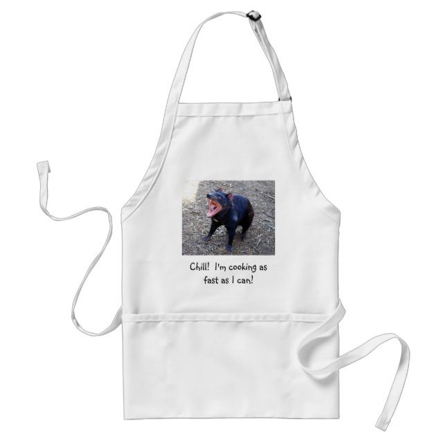 Tasmanian Devil Apron (Front)