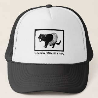Tasmanian Devil in a Tutu Trucker Hat