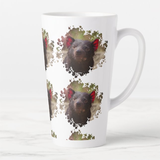 Tasmanian Devil Latte Mug (Right)