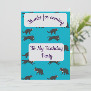 Tasmanian Devil Thank you Card