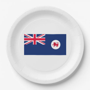 Tasmanian Flag (Tasmania) (Australian State) Paper Plate