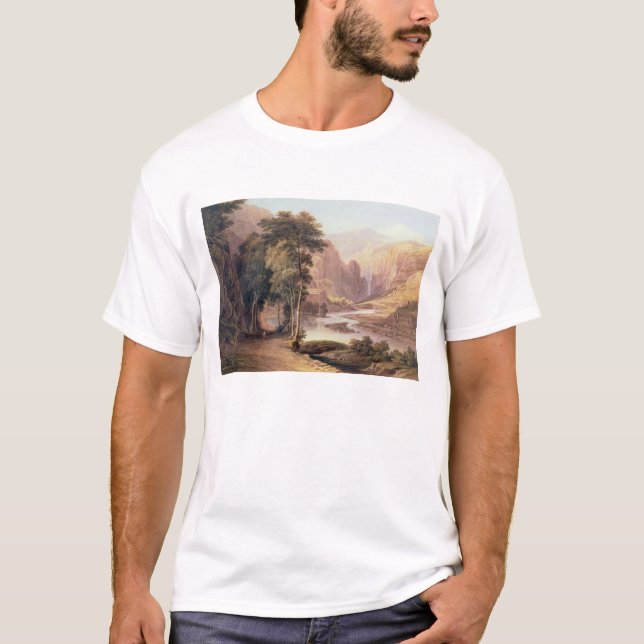 Tasmanian Gorge (w/c) T-Shirt (Front)