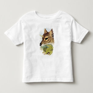Tasmanian Wolf or Tiger Toddler T-Shirt