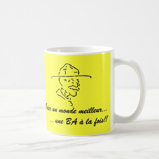 Tasse à café, Scoutisme & Castor Coffee Mug (Right)