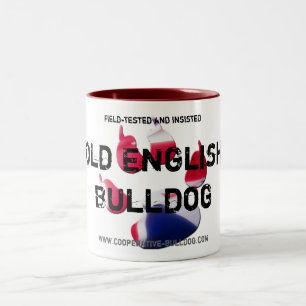 Tasse (cup) Old English Bulldog Two-Tone Coffee Mug