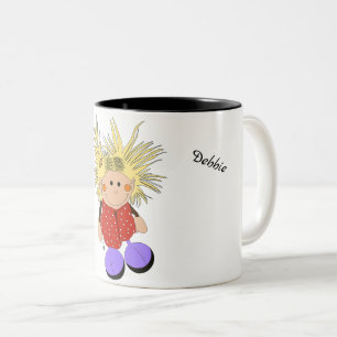 Tasse "My little witch" Two-Tone Coffee Mug