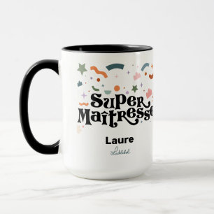 Tasse - Super Maîtresse Two-Tone Coffee Mug