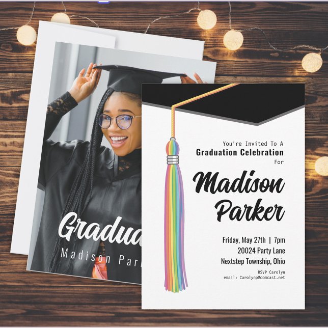 Tassel Graduation Party Invitation (Creator Uploaded)