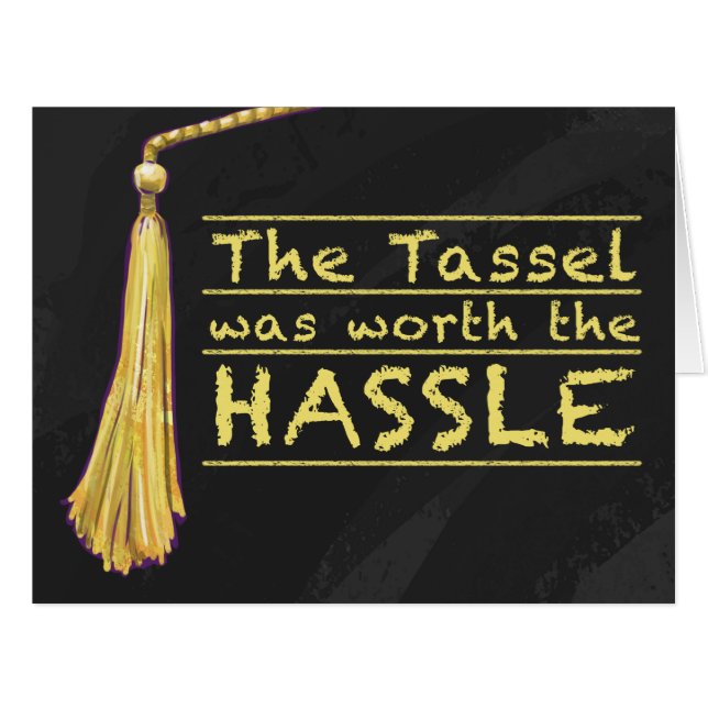 Tassel Hassle Gold (Front Horizontal)