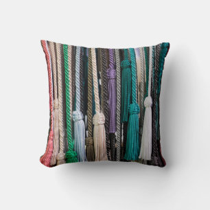Tassels At Market Cushion