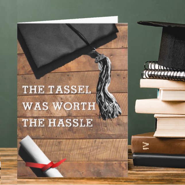 Tassle Hassel Graduation Card (Creator Uploaded)