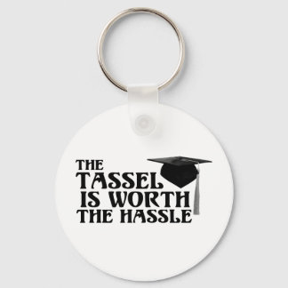 Tassle Worth the Hassel Key Ring