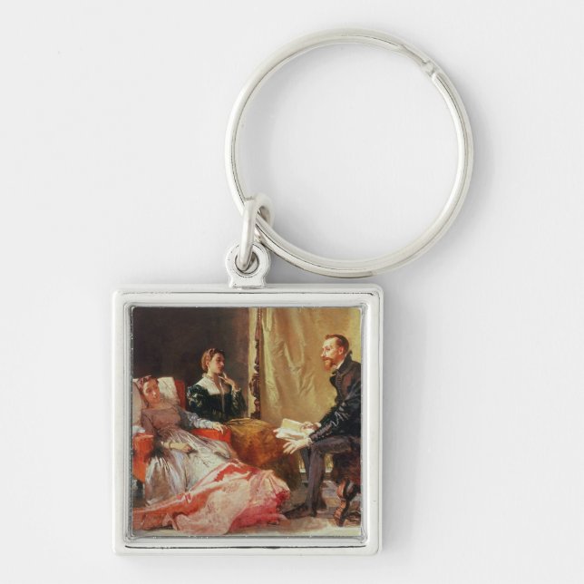 Tasso and Elenora D'Este Key Ring (Front)